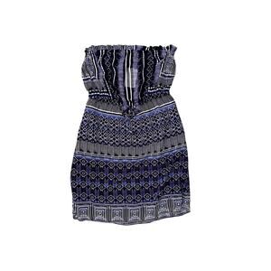 NWT - Kallie Blue Patterned Dress - Gorgeous Design Great Deal!
